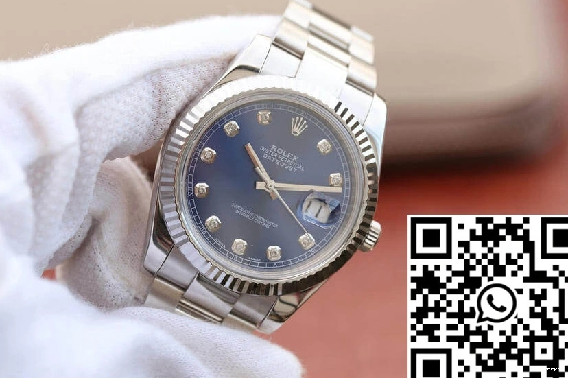 Factory M126334-0015 Datejust EW Blue Dial Rolex 0520